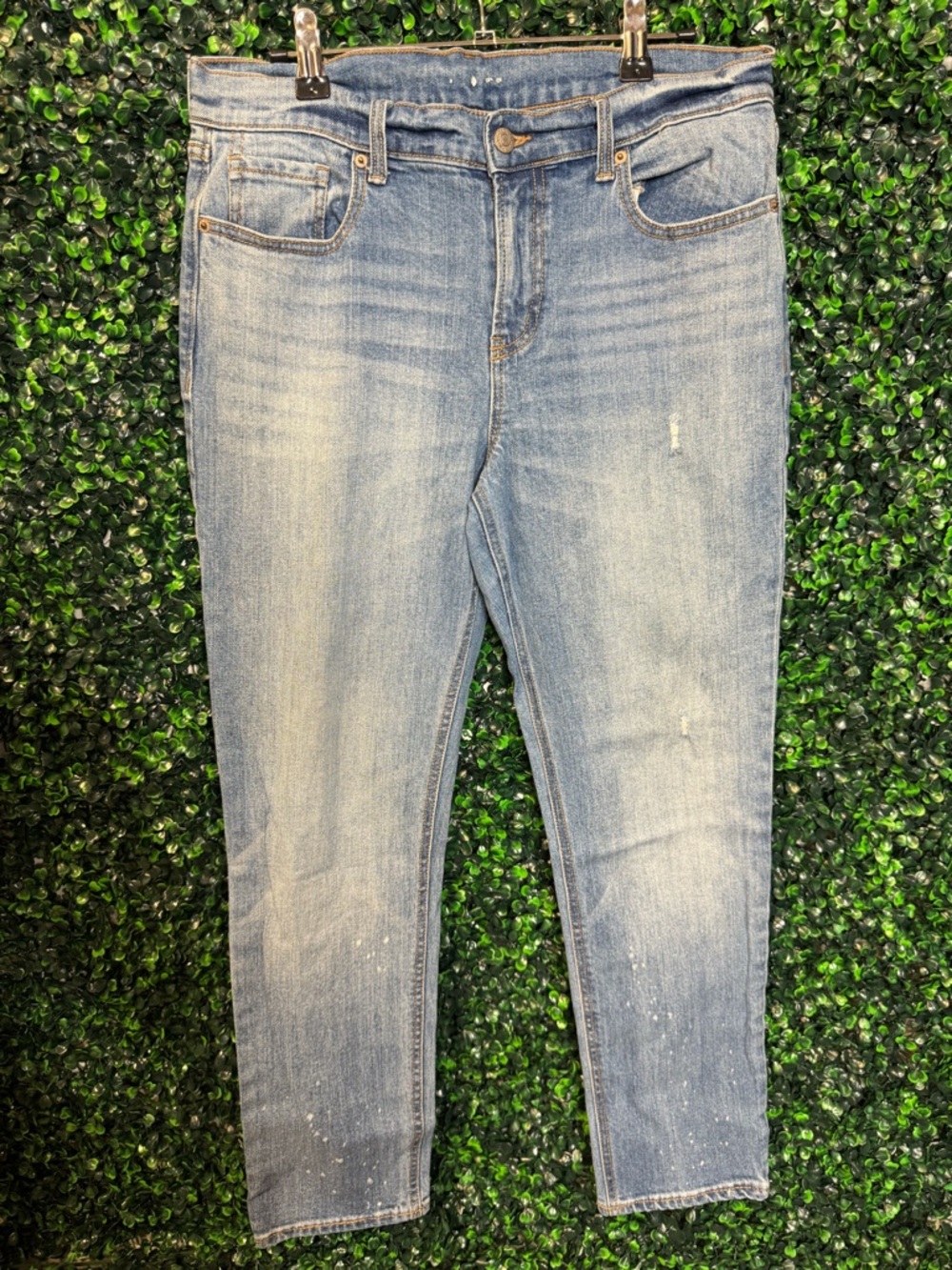 Old Navy Straight Leg Jeans - Light Blue Wash